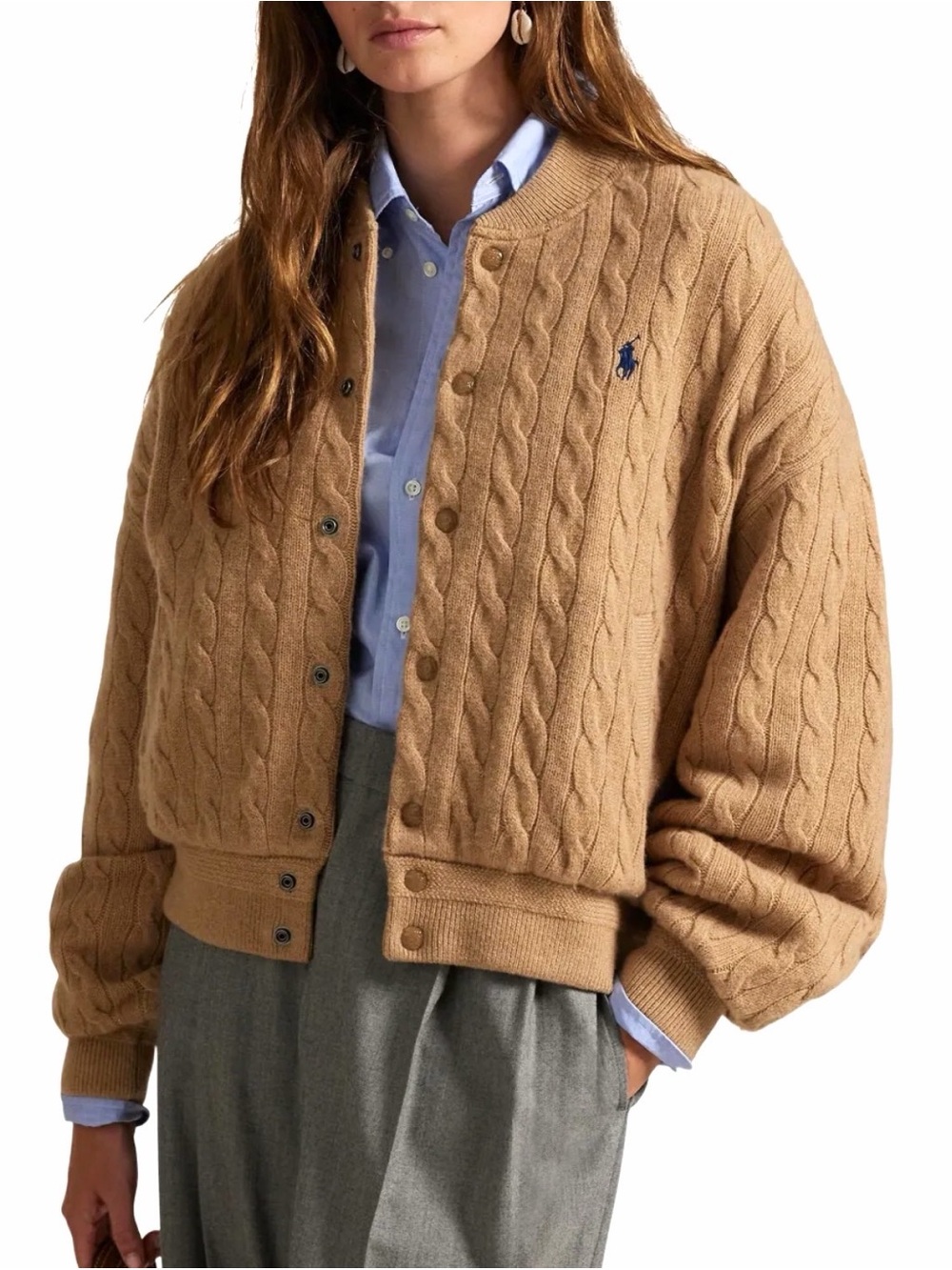 Polo Ralph Lauren Cashmere Bomber Jacket